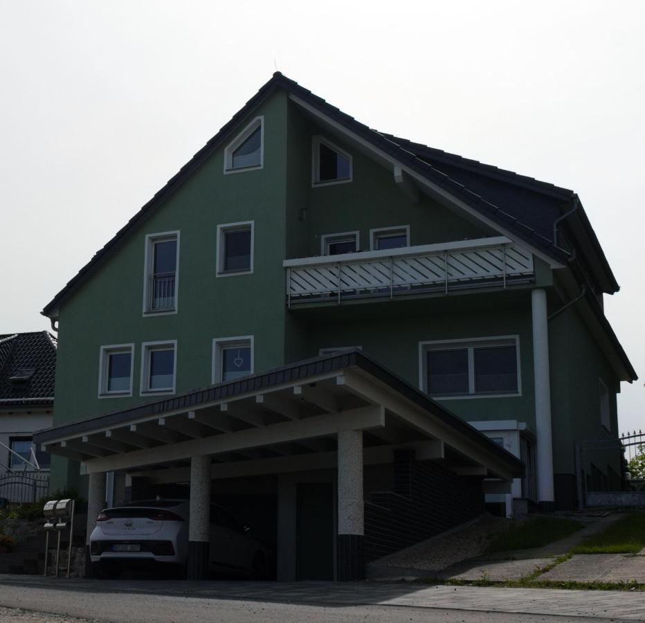 Ferienwohnung Schwarzkollm 霍耶斯韦达 外观 照片